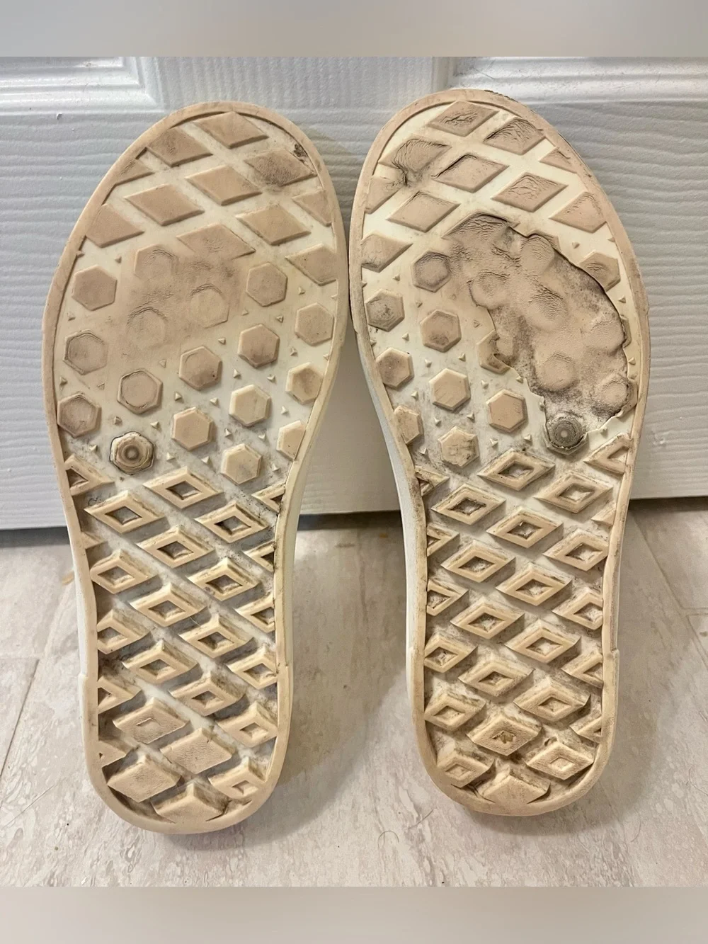 Vans Slip-On TRK Off White Marshmallow Mens 7 VN0A5HF8FS8